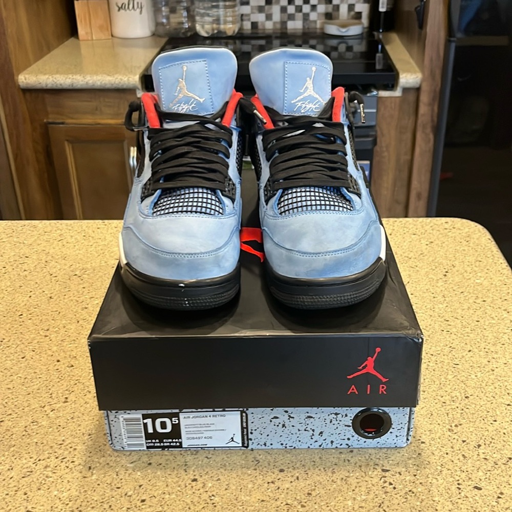 REPS Air Jordan 4 Travis Scott, OG all, size 10.5, amazing condition